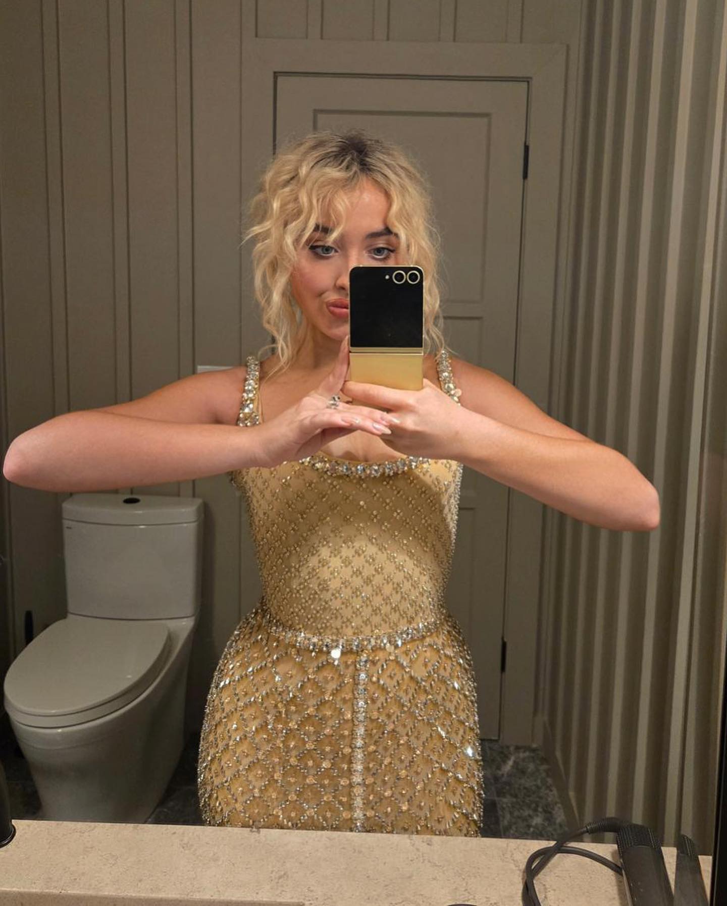 Sabrina Carpenter Yellow Dress