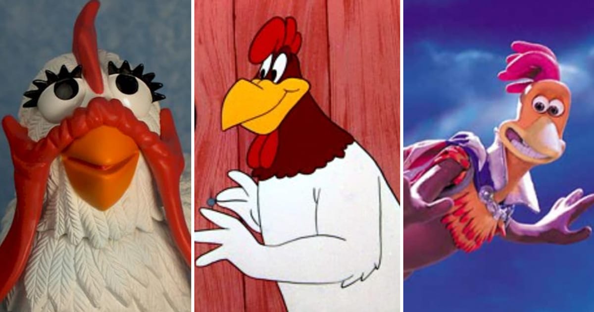 chicken cartoon character