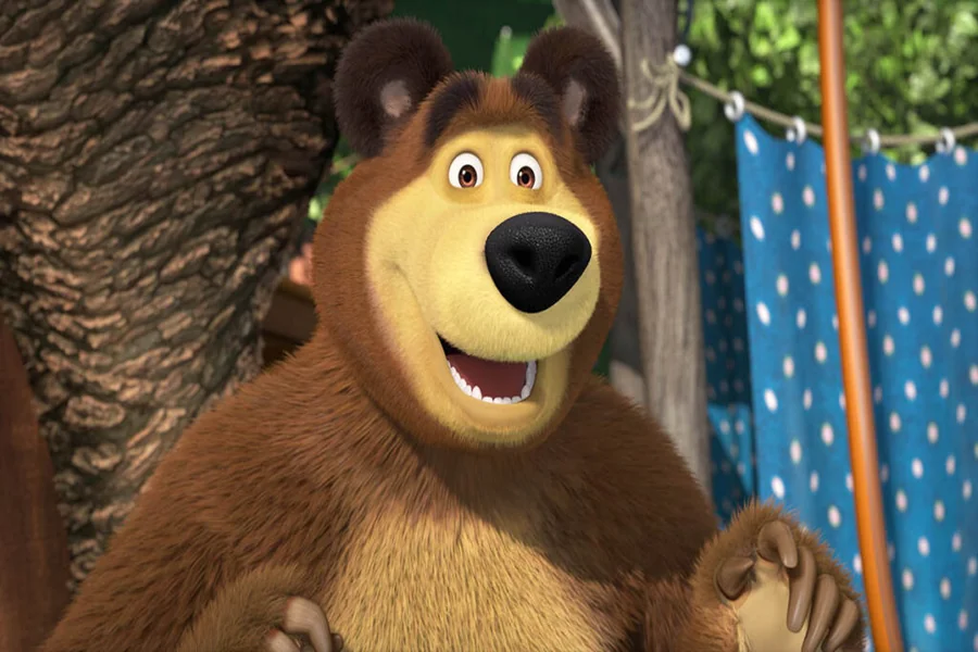 Cartoon Bear Characters That Feel Familiar and Slightly Wild